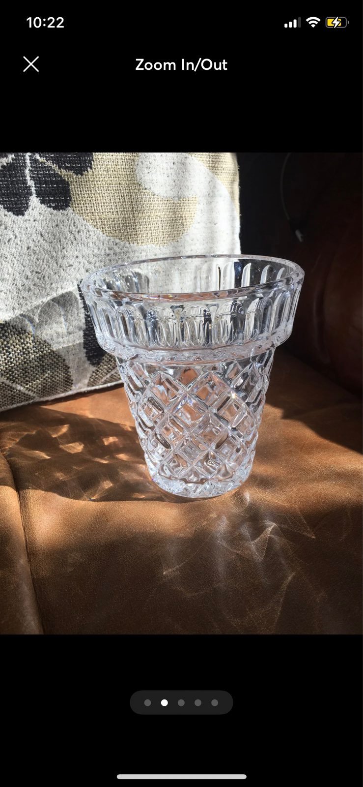 Glass Planter Vase