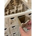 Wooden Christmas Advent Calendar House with 24 Drawers & Lights
