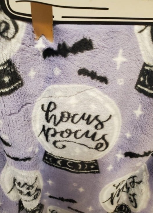 Halloween Hocus Pocus Blanket-NWT