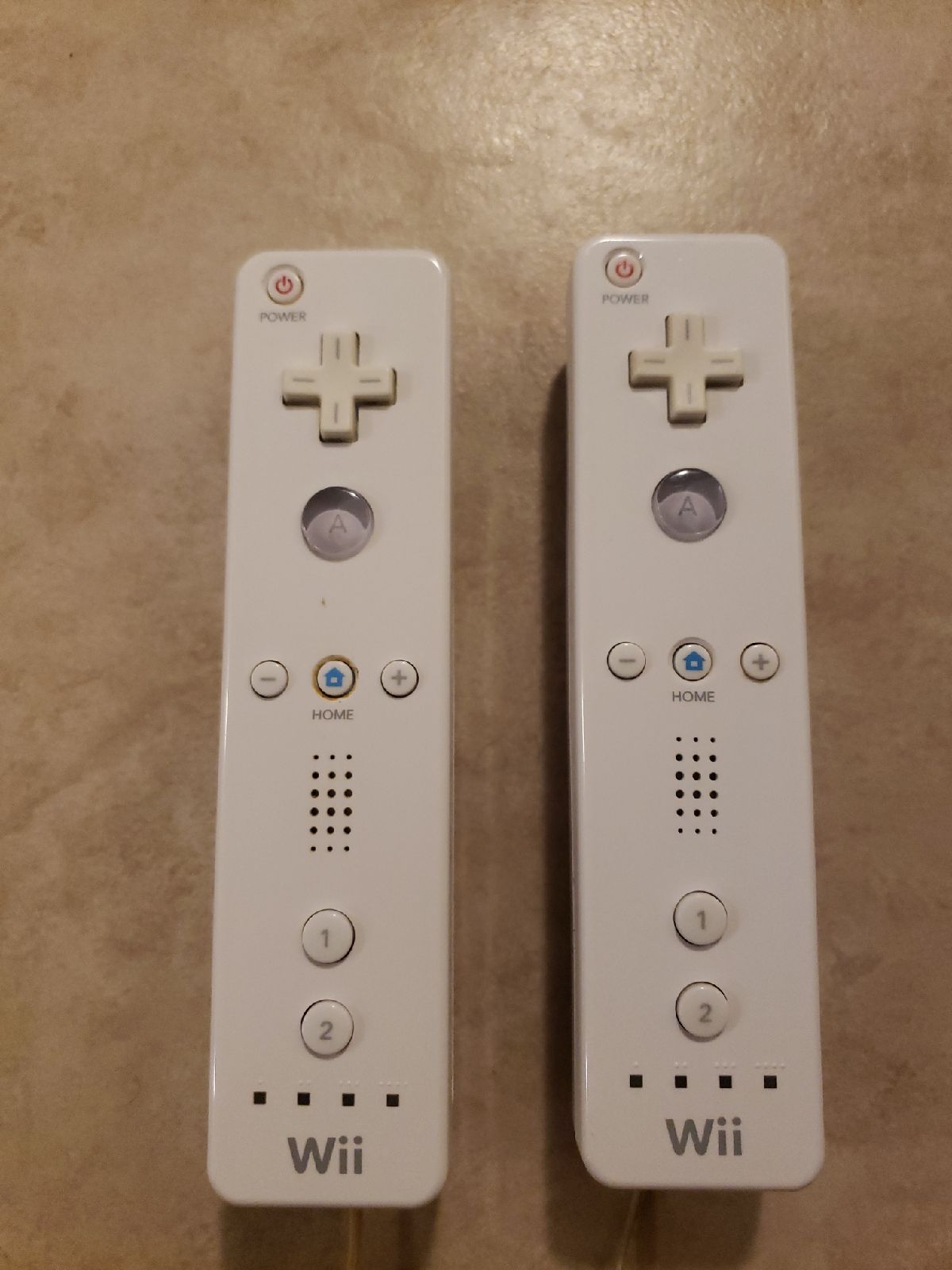 Pair of Nintendo Wii Remotes