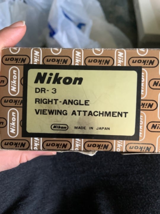Nikon DR-3 Right angle viewing attatchment