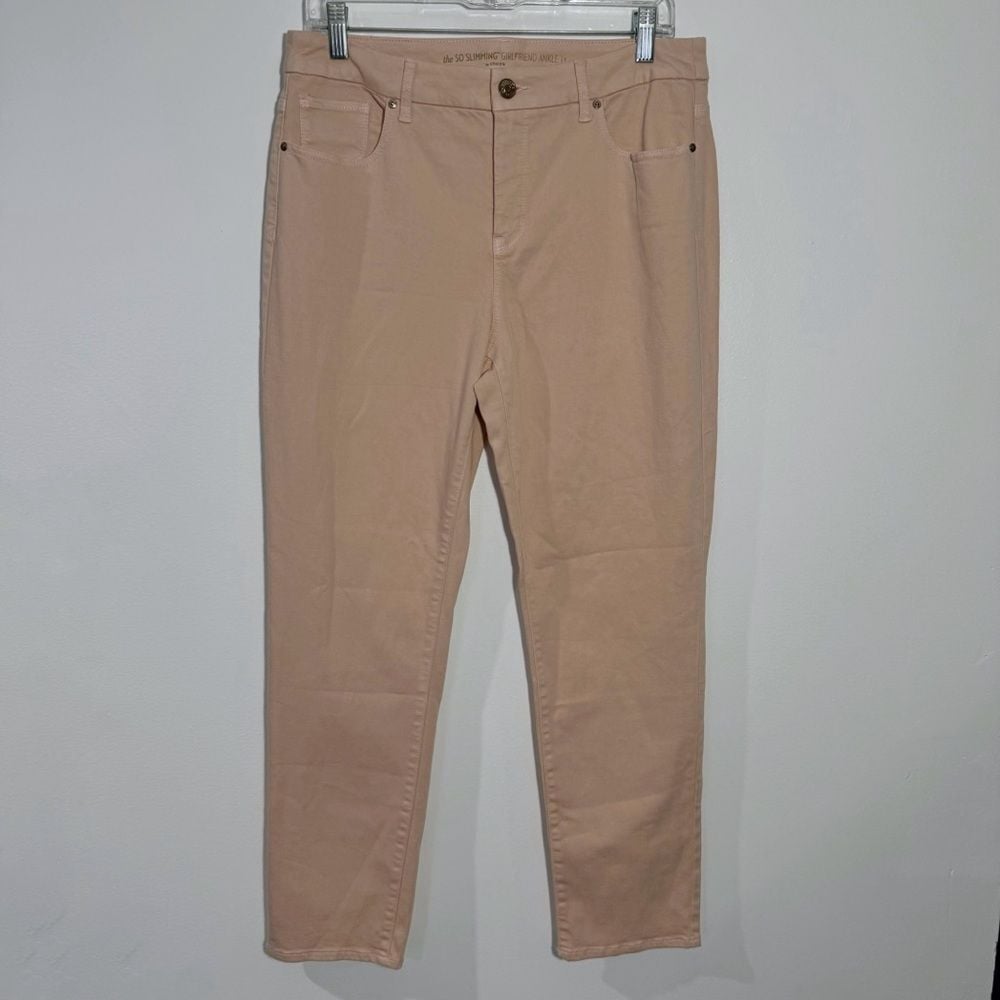 New Chico's So Slimming Girlfriend Ankle Jean Size 8 Chico's Size 1