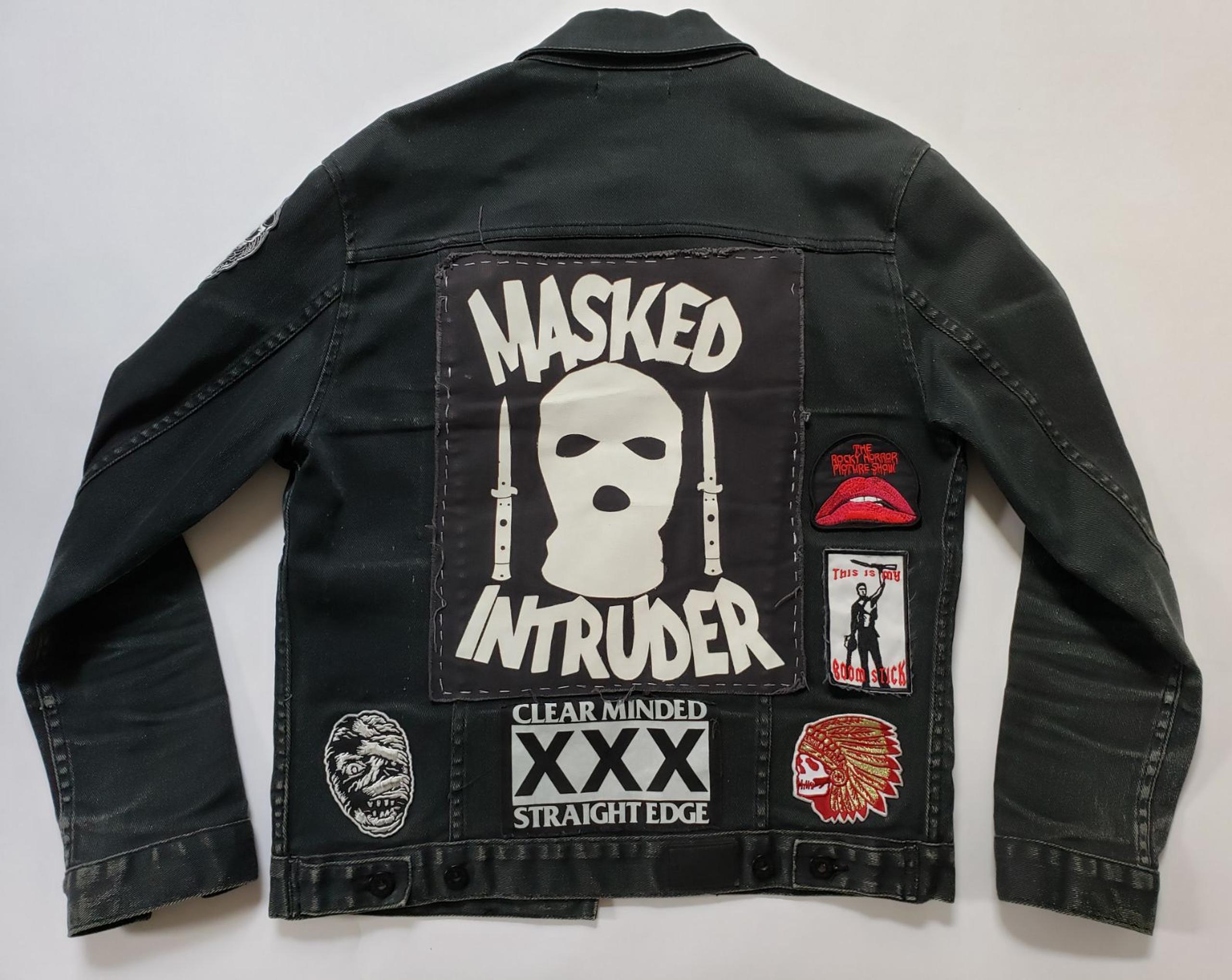 Custom Men's Punk Denim Jacket