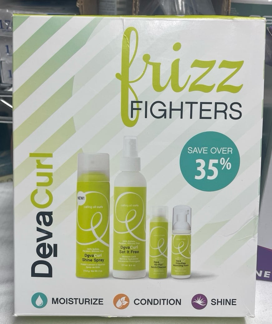 DevaCurl Frizz fighters 4 pc set