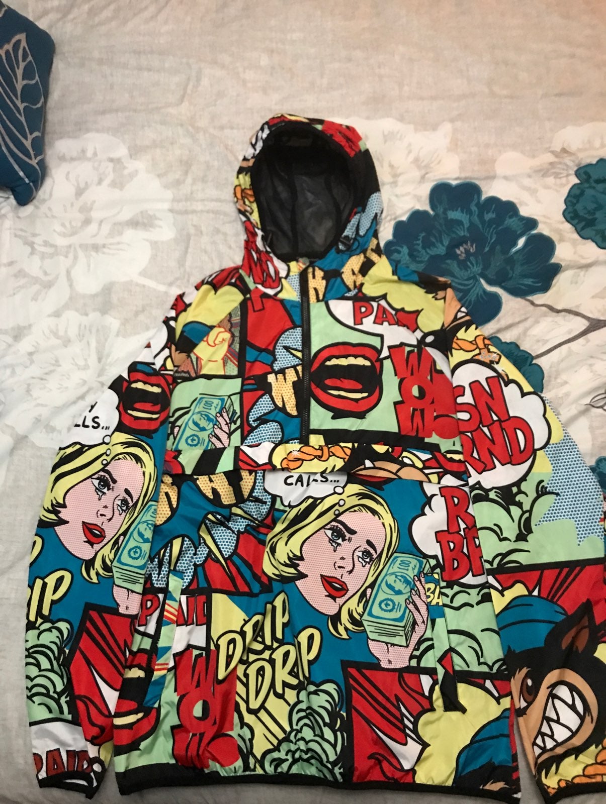 Comic Style Money Jacket