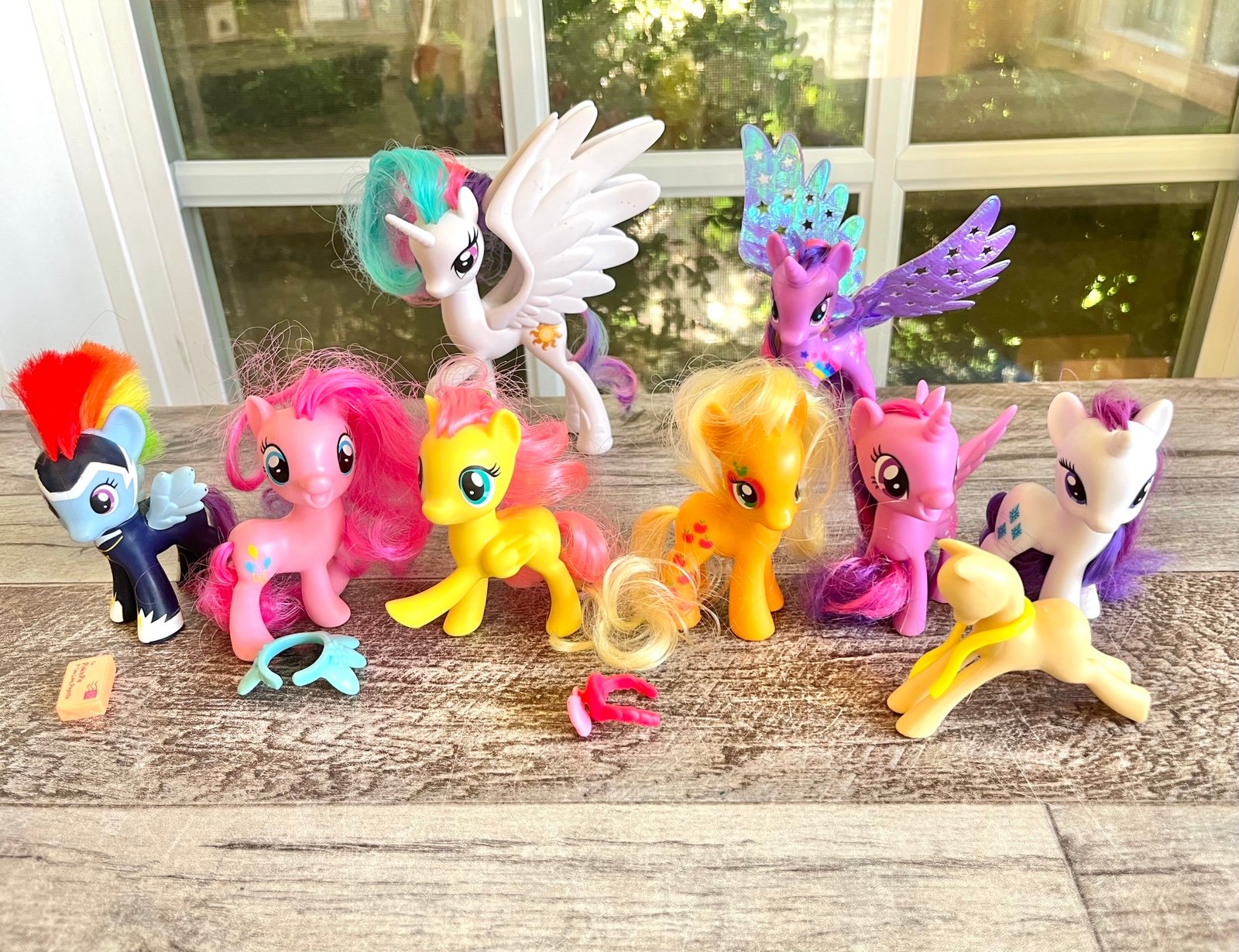 My Little Pony Brushables G4 Pony Lot Friendship is Magic Ponies & Accessories *