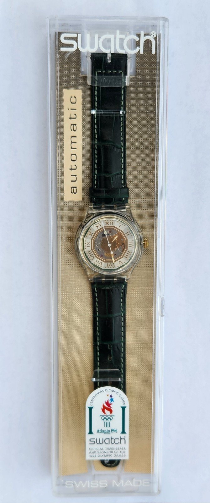 Swatch watch 12 EDGES SAK119 1995 Automatic New old stock
