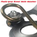 (#6), 7/16 Dzus Fastener Kit/Springs/Weld Tabs/Steel Oval Head/Rivets/10 sets
