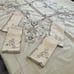Vintage Cutwork Tablecloth Set 4 Matching Cloth Napkins Ornate Embroidery