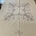 Vintage Cutwork Tablecloth Set 4 Matching Cloth Napkins Ornate Embroidery