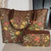 Coach tote & wallet set