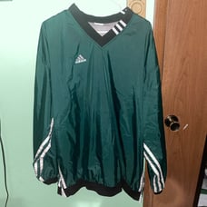Adidas pullover windbreaker jacket