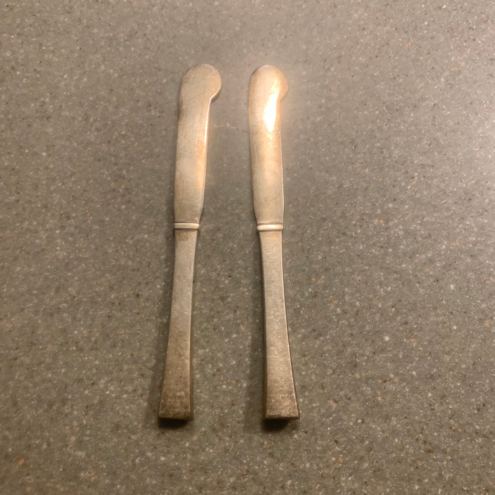 Rare Hans Hansen Denmark Sterling Silver Bell Two Serving.