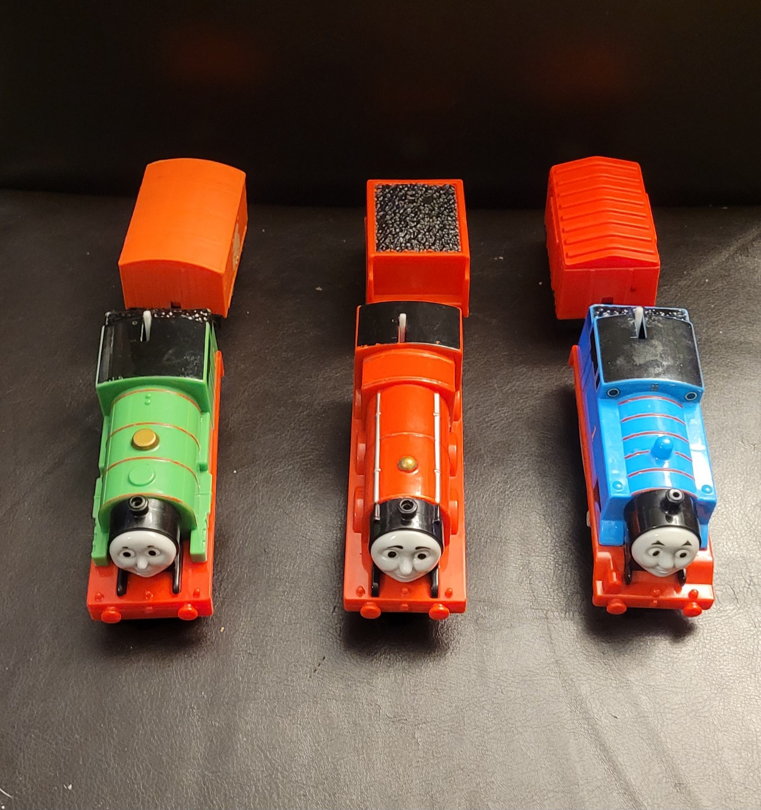 Set of 3 Thomas the Train Battery-Operated Trains EUC