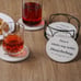 Funny Drink Coasters Absorbent with Holder 6 Pcs Absorbing Stone Funny Coaster