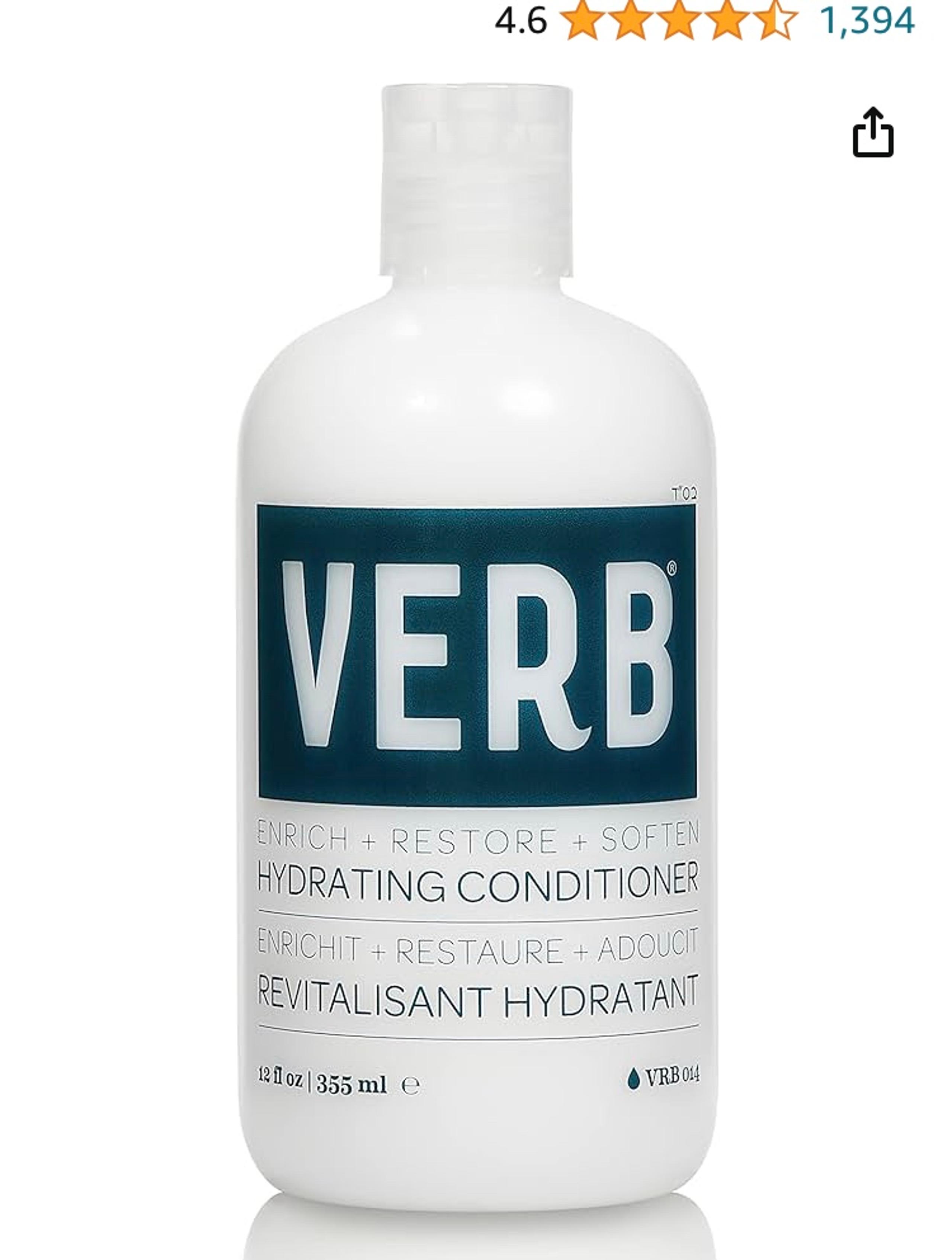 Verb hydrating conditioner  12 fl oz