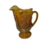 Indiana Glass Marigold Harvest Grape Pitcher w/3 Carnival Glasses- Fast Shipping