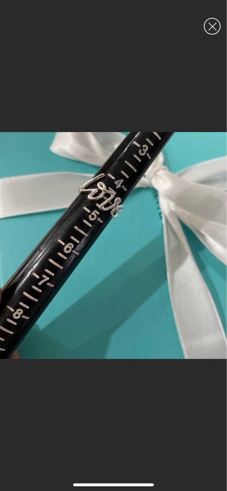 Tiffany & Co love ring