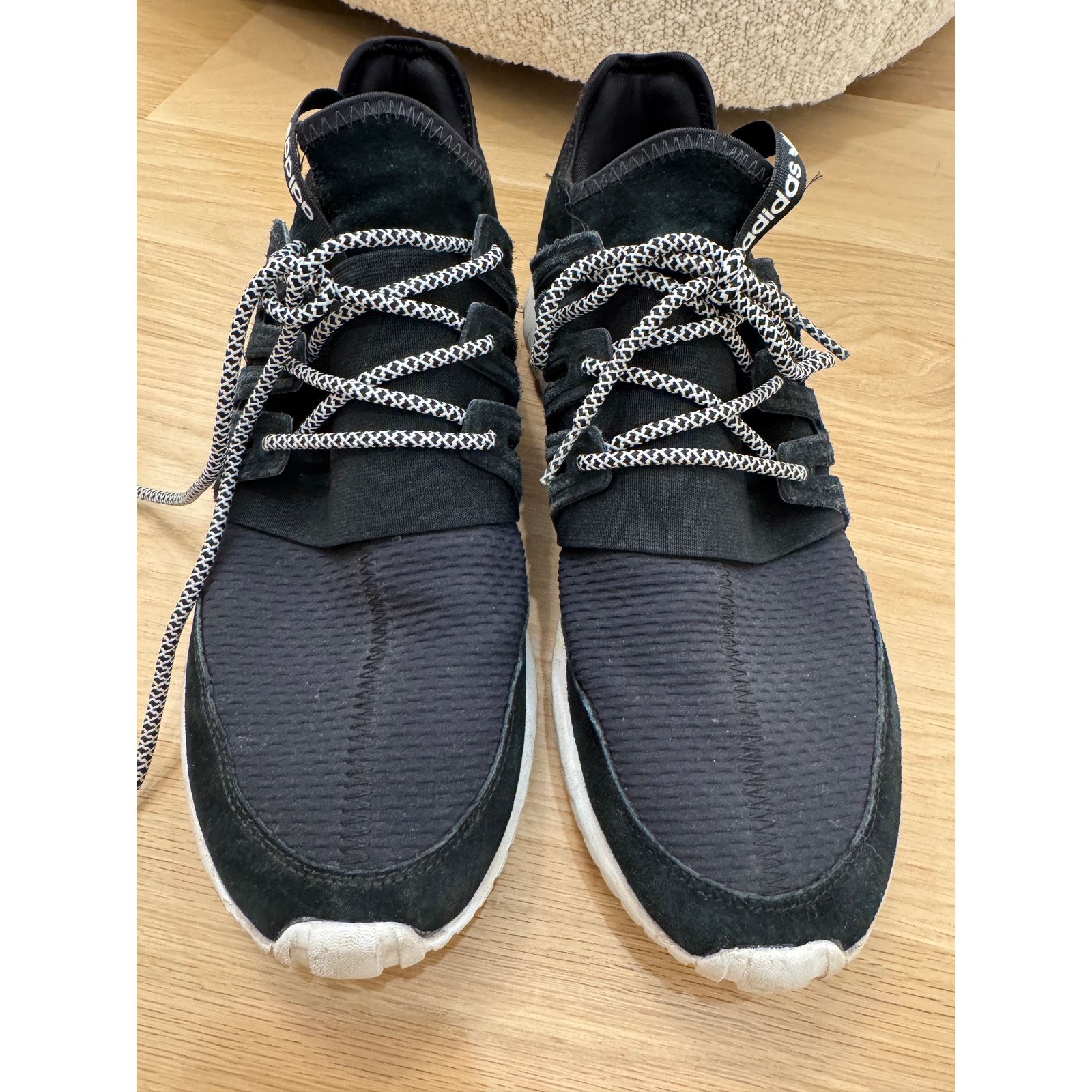 ADIDAS ORIGINALS TUBULAR RADIAL BB2401  BLACK MEN'S Sneakers Size 12 $130