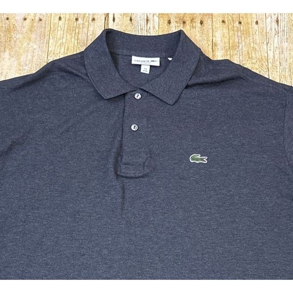 Lacoste Classic Fit Polo Shirt Size 9 4XL XXXXL Dark Charcoal Gray