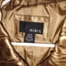 Gold 100% Leather Women's Large jacket