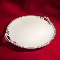 Haviland Limoges Porcelain Cake Plate, Handled, Vintage/Antique, Collectible
