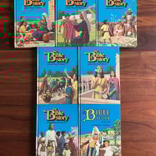THE BIBLE STORY Books Arthur Maxwell 1956 HC Set Volumes 1 3-7 10 Pl