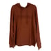 SPIRITUAL GANGSTER Warrior Oversized Classic Hoodie XXL Rust Brown Sweatshirt A3