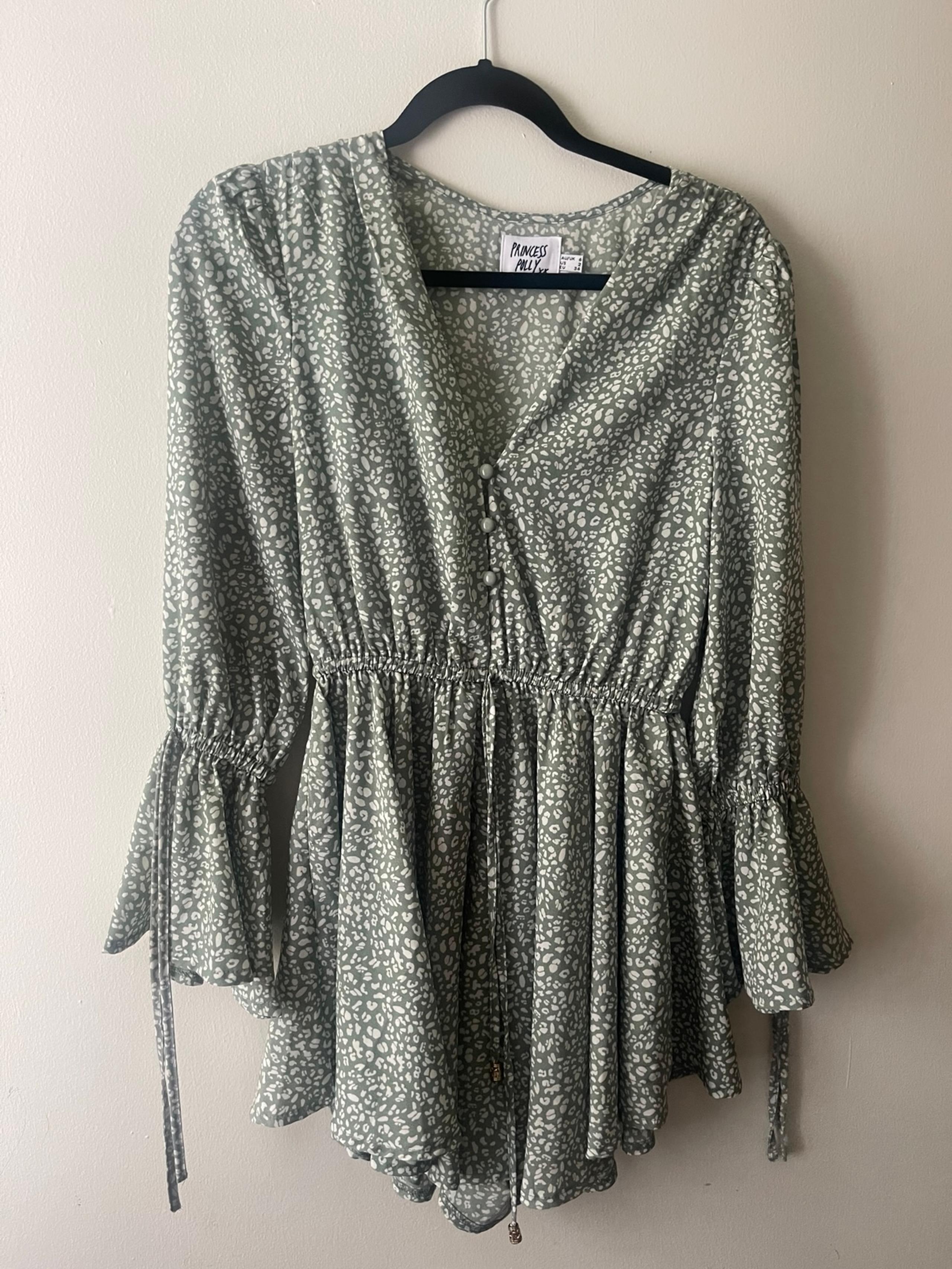 Long sleeve romper
