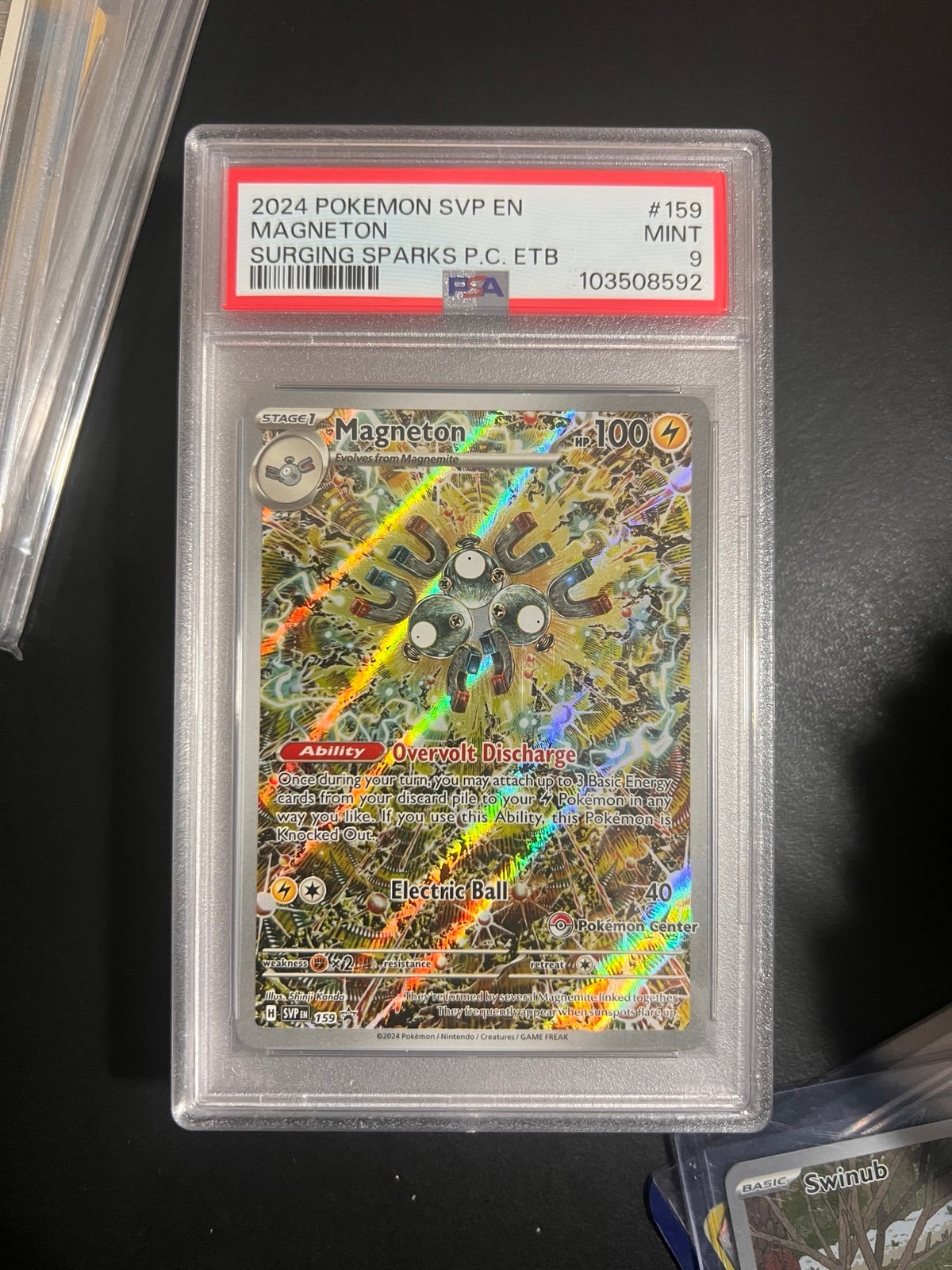 PSA 9 Magneton PC Promo Surging Sparks ETB