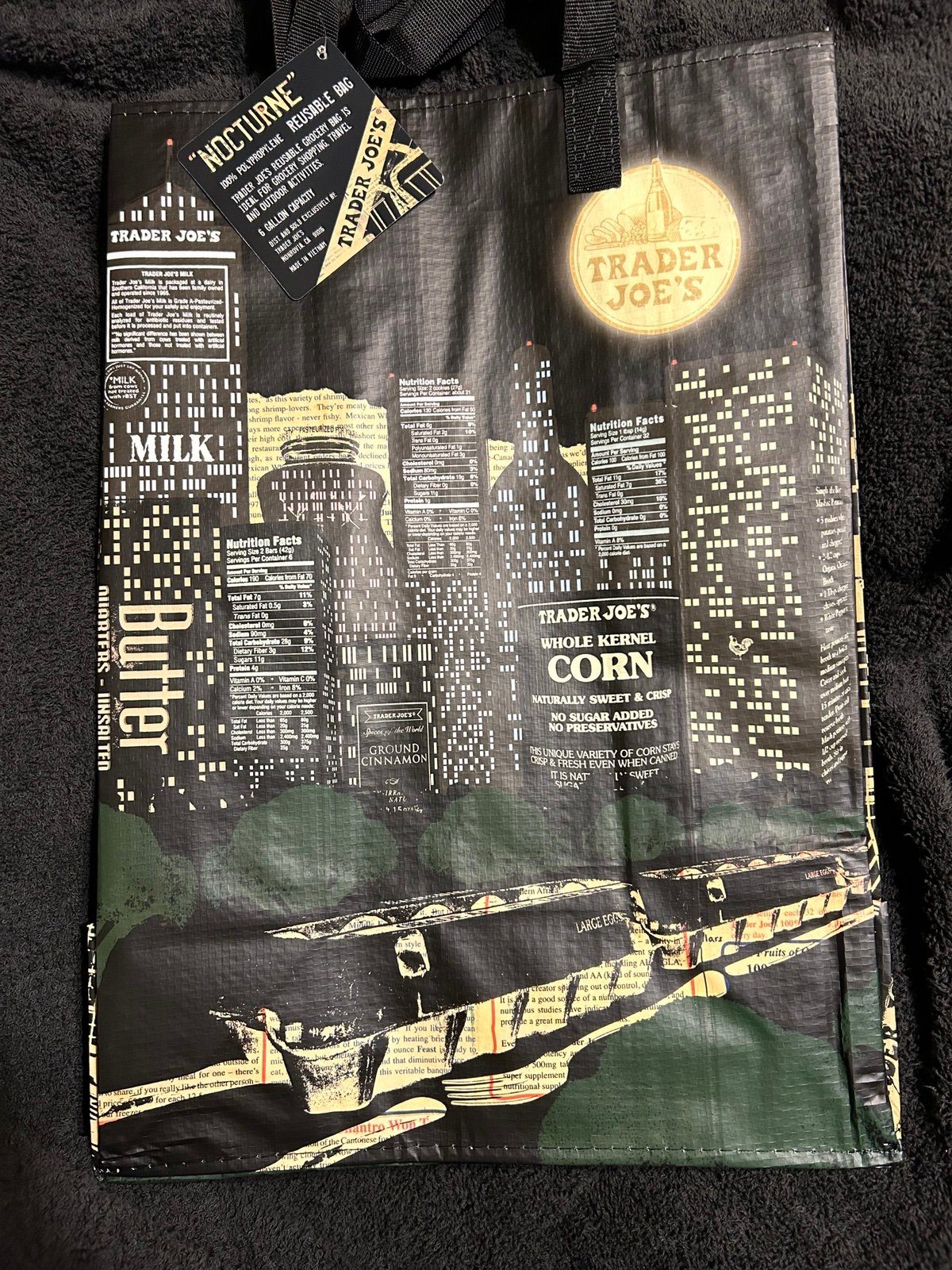 Nocturne Night View Trader Joe’s Reusable Bag New York