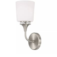 Capital Lighting 648911-541 Presley 14 Tall Wall Sconce - Nickel