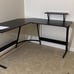 Large Monitor Riser Stand for Home Office Sturdy Writing Workstation 51 Black
