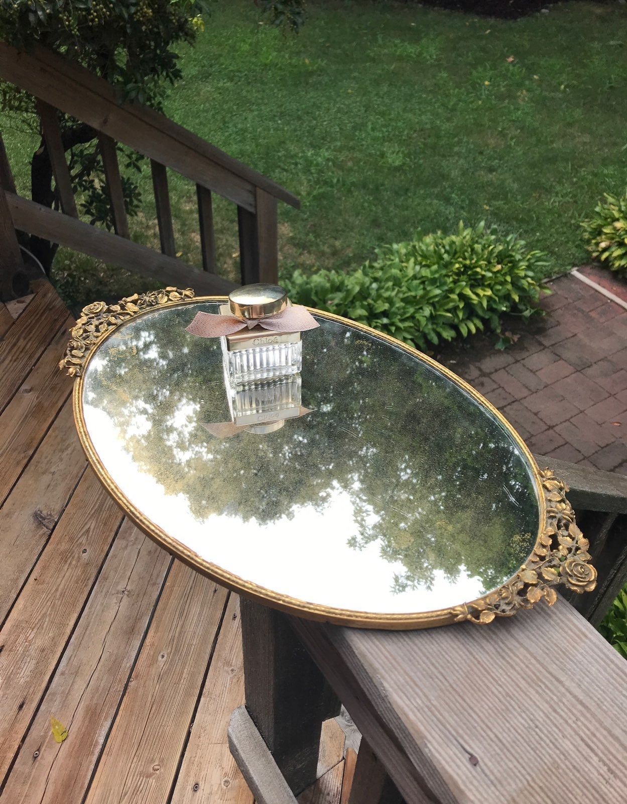 Antique Vanity Mirror