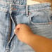 American Eagle Outfitters Highest Rise 90s Flare Ripped Knee Jeans Size 18