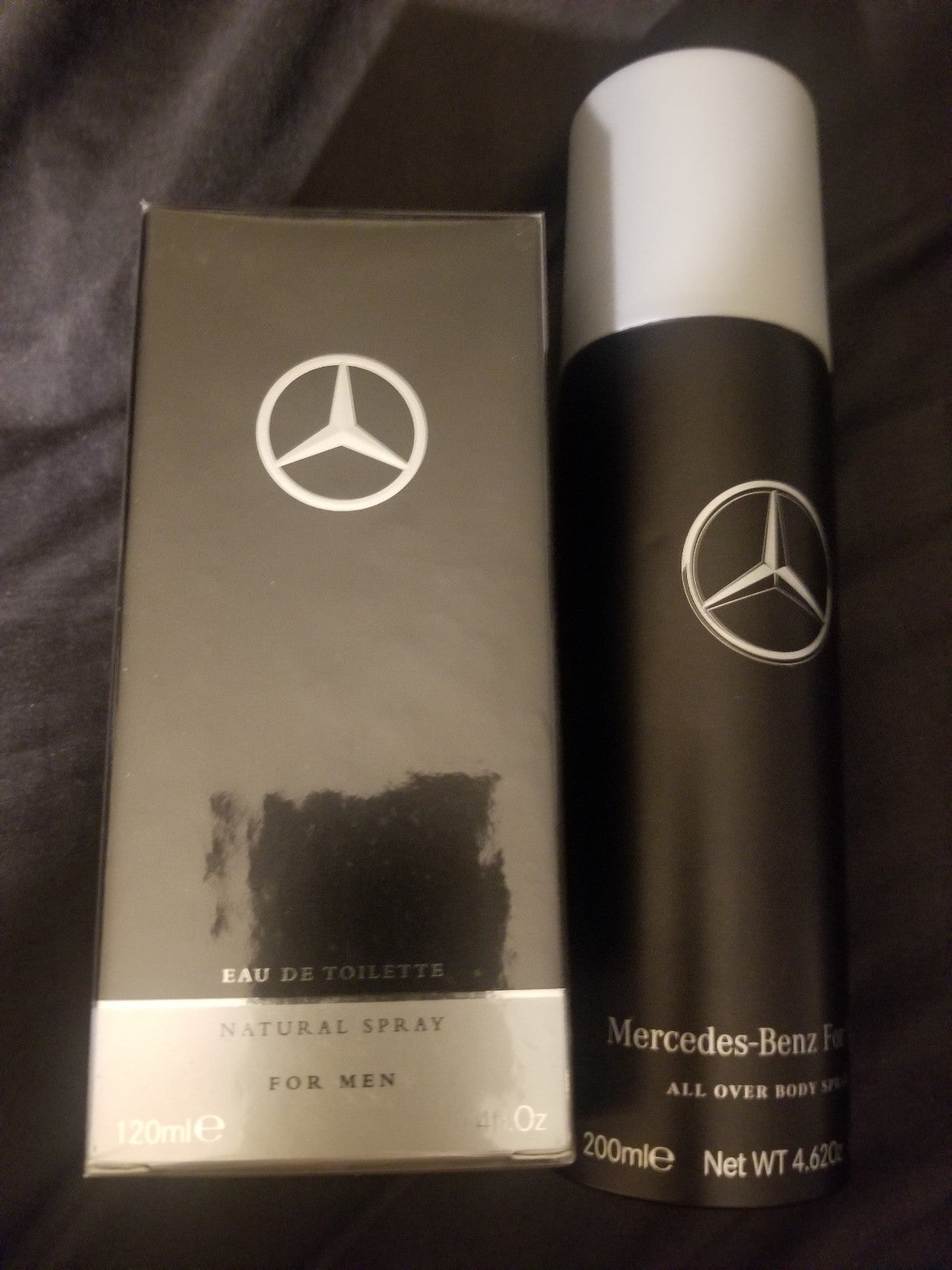 Mercedes Benz (EDT) 4FL.OZ./120ML Natural Spray & 6.7FL.OZ./200ML Body Spray set