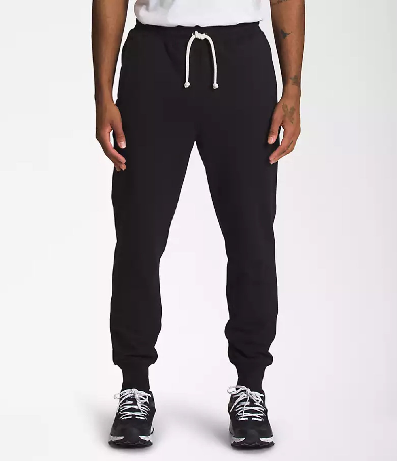 Men’s The North Face TNF Heritage Patch Black Joggers Pants