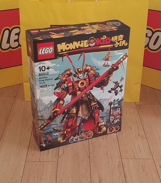 LEGO Monkie Kid: Monkey King Warrior Mech 80012 - NEW IN BOX!