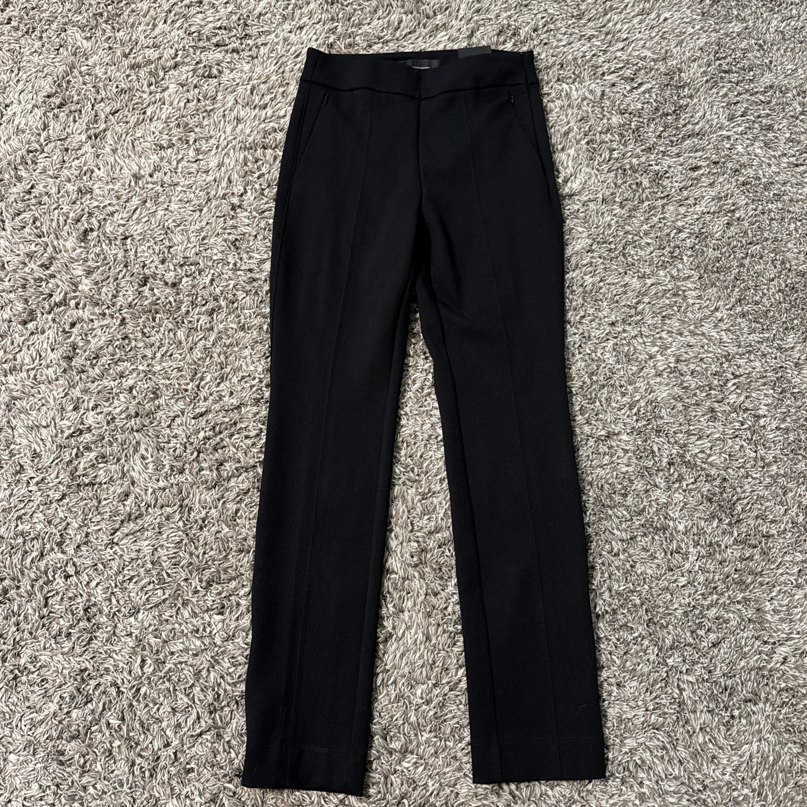 White House Black Market Luxe Stretch Skinny Pants Womens Sz. 4 NWT Pleated