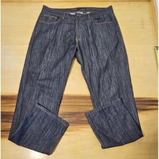 Rocawear Baggy Y2K Style Jeans Pants Raw Denim Dark Blue Mens 40 x36