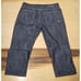 Rocawear Baggy Y2K Style Jeans Pants Raw Denim Dark Blue Mens 40 x36