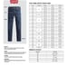 2 Pair - Levi's Men's 550 Relaxed Fit Jeans Rinse 40W x 32L 005500216