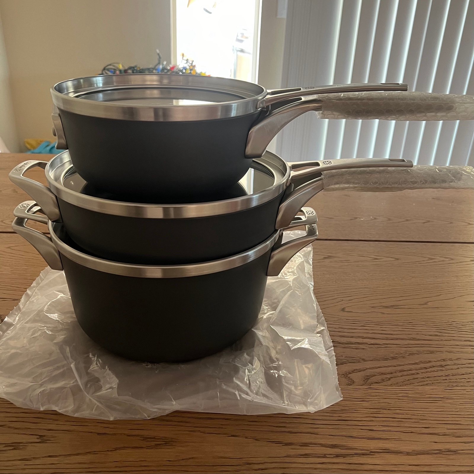 Calphalon Premier Nonstick with MineralShield 6pc Space-Saving Cookware Set
