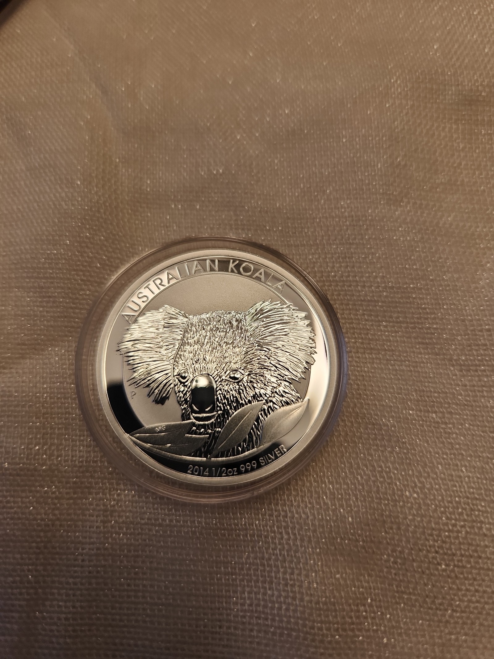 2014 Australia 50 cent Kolal silver coin reverse proof