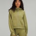 Lululemon Scuba Oversized Full-Zip Bronze Green size Xs/S