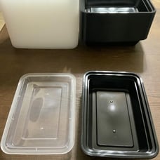 50 Pack (100-Piece) 24 oz Meal Prep Containers Reusable with Lids
