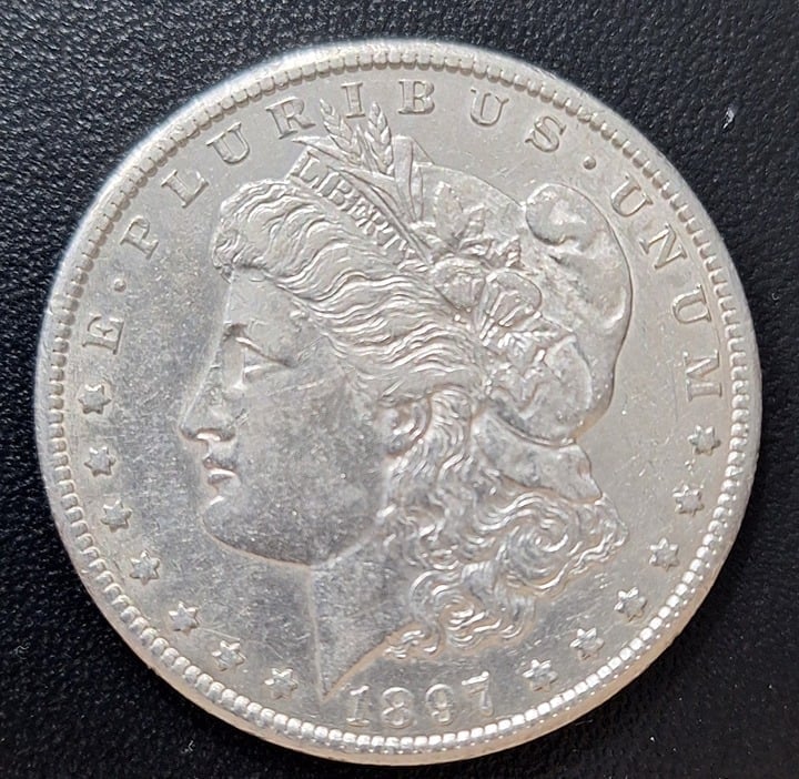1897-S Morgan Silver Dollar 25189