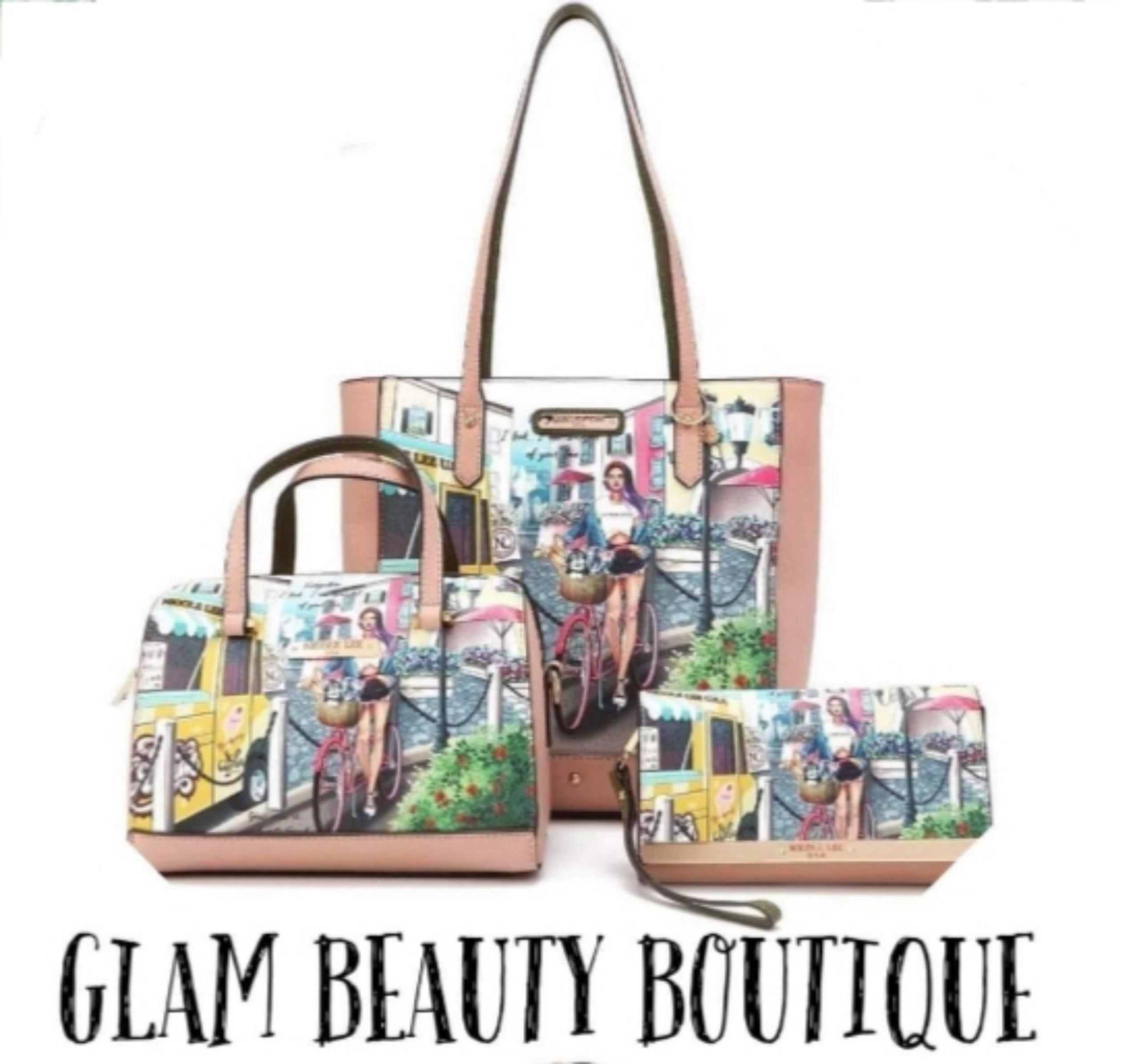 Nicole Lee Shopper Bag Trio Set