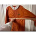 NWOT Stussy Sport Nylon Orange & White Men’s Windbreaker Waterproof Jacket