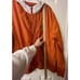 NWOT Stussy Sport Nylon Orange & White Men’s Windbreaker Waterproof Jacket